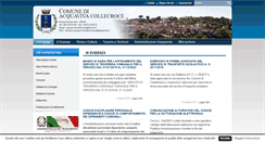 Desktop Screenshot of comune.acquavivacollecroce.cb.it